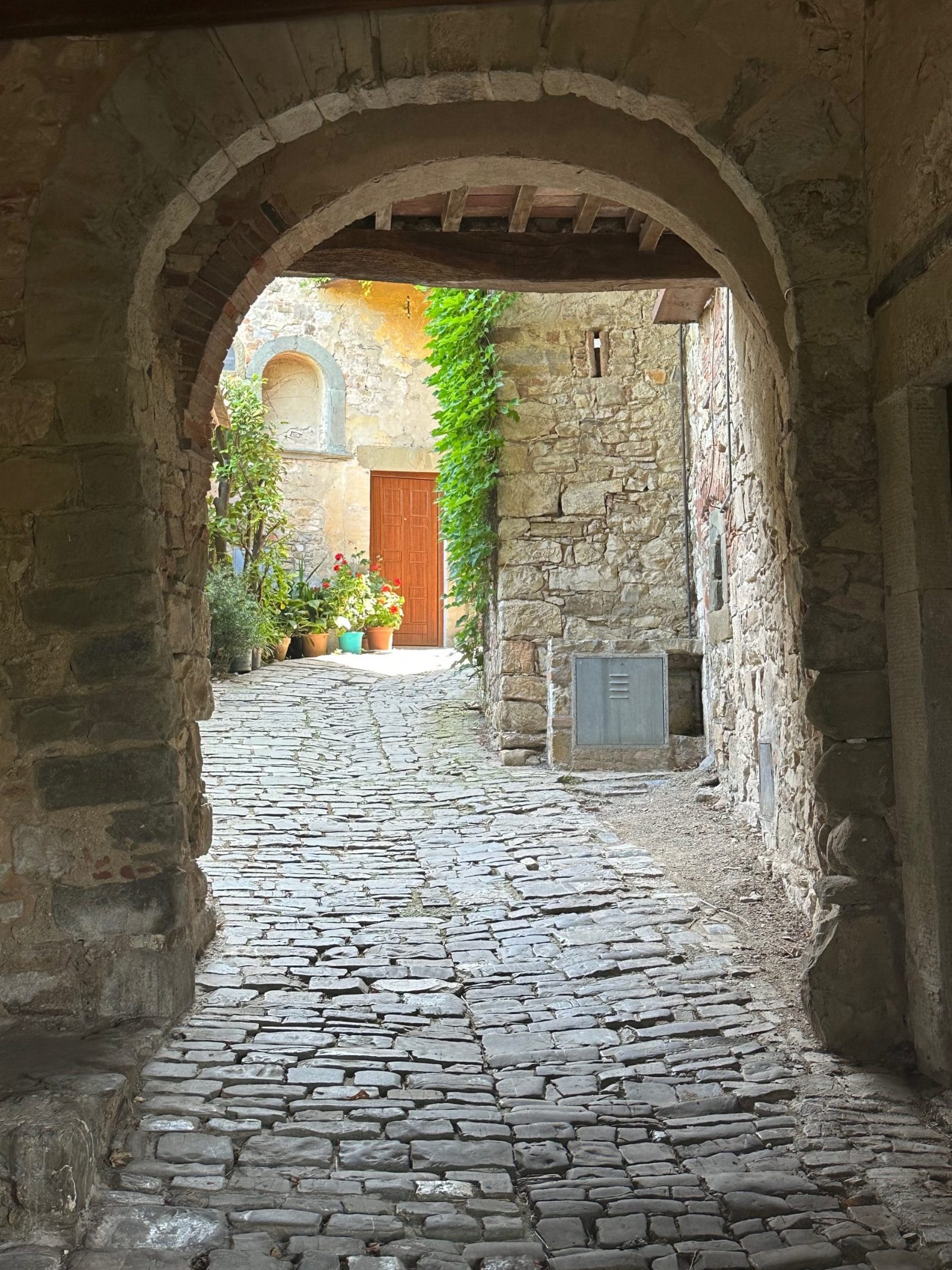 Montefioralle Village Gate