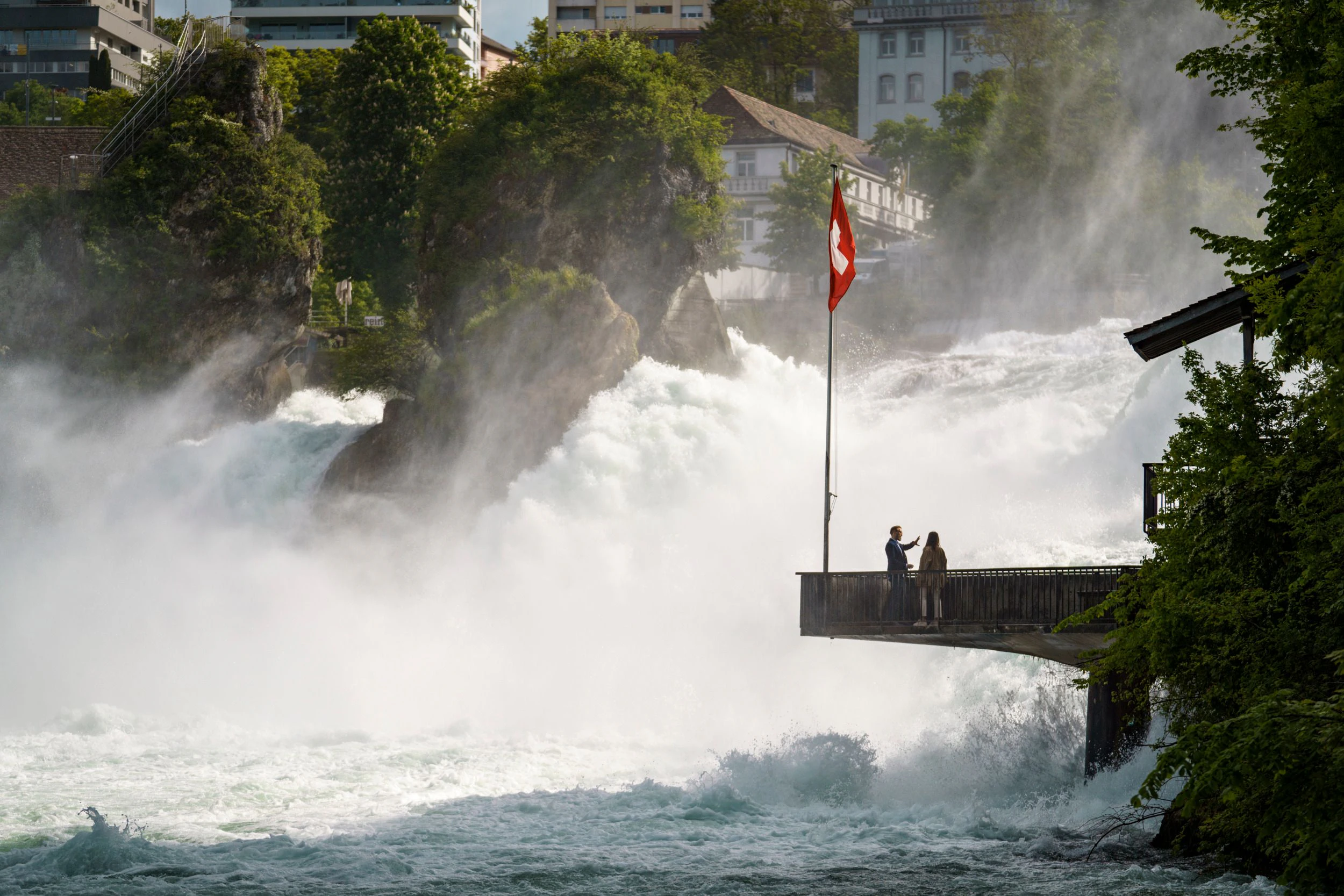 Rheinfallquai Pier