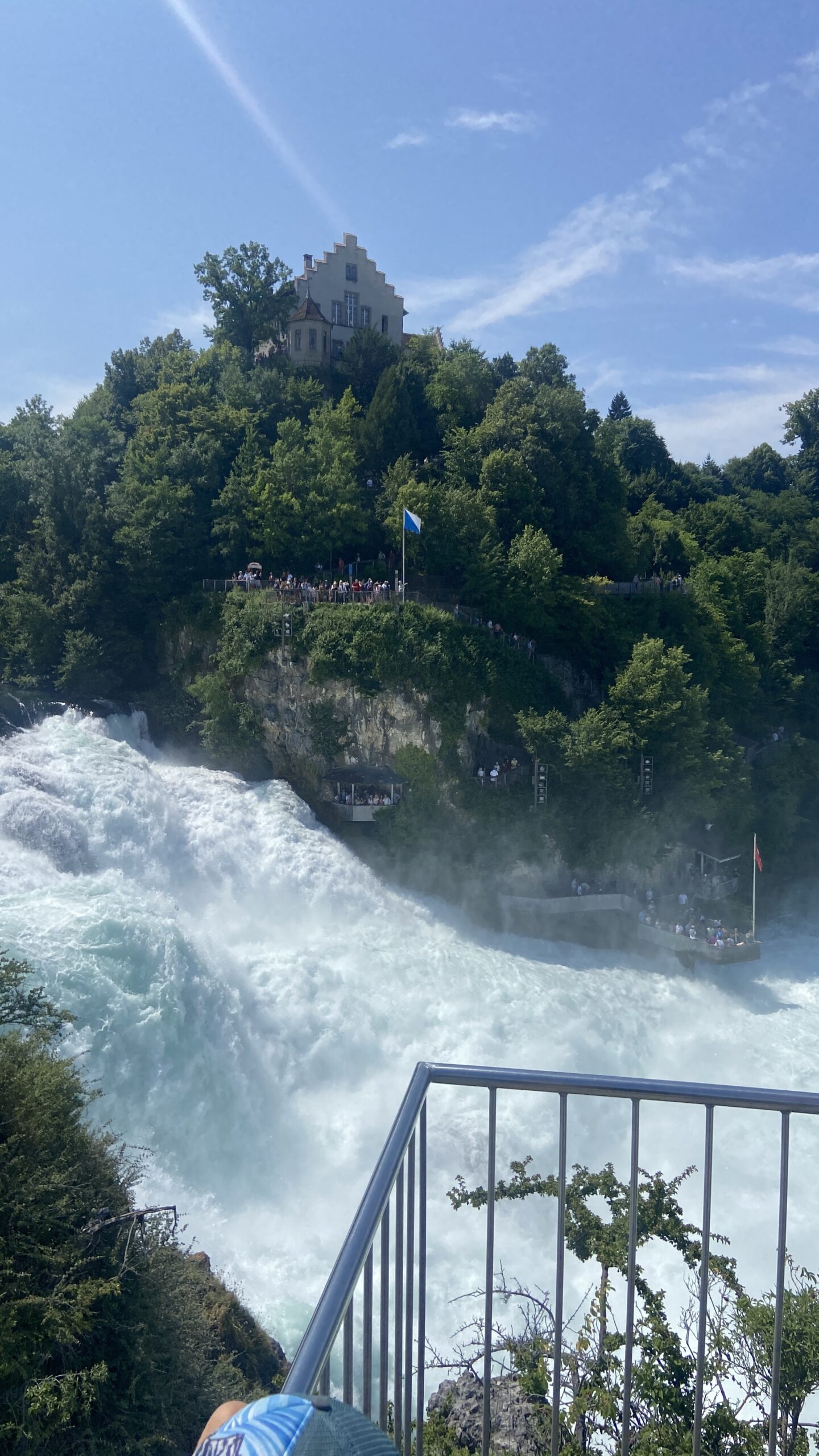 Piattaforma panoramica dello Schloss Laufen