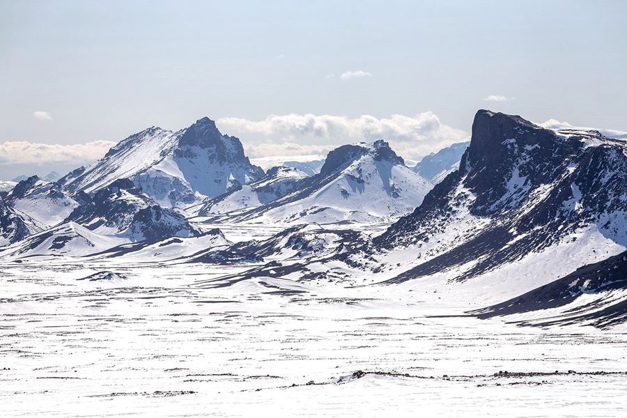 Glacier Plateau Horizon