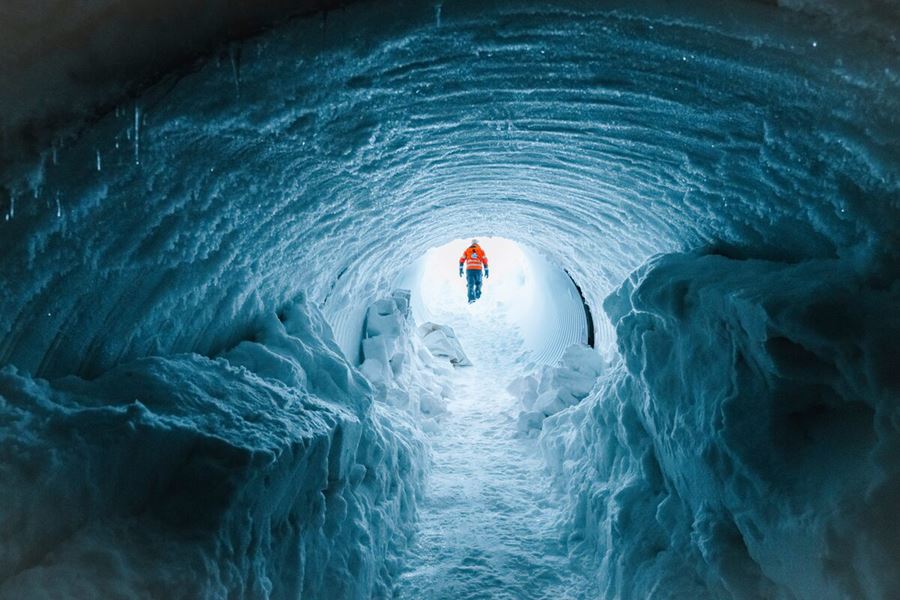 Ice Cave Entrance