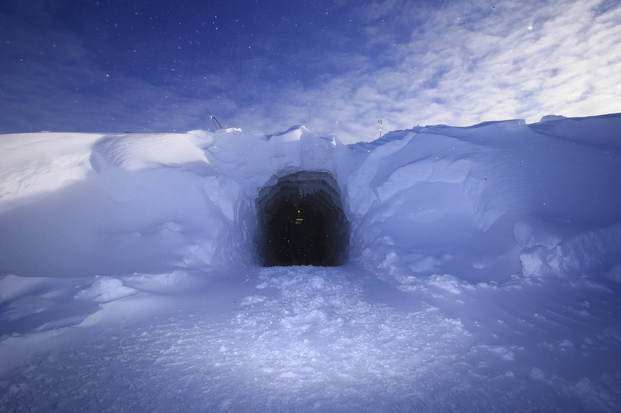 Ice Tunnel Entrance