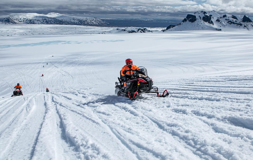 Iceland Snowmobile Glacier Tour