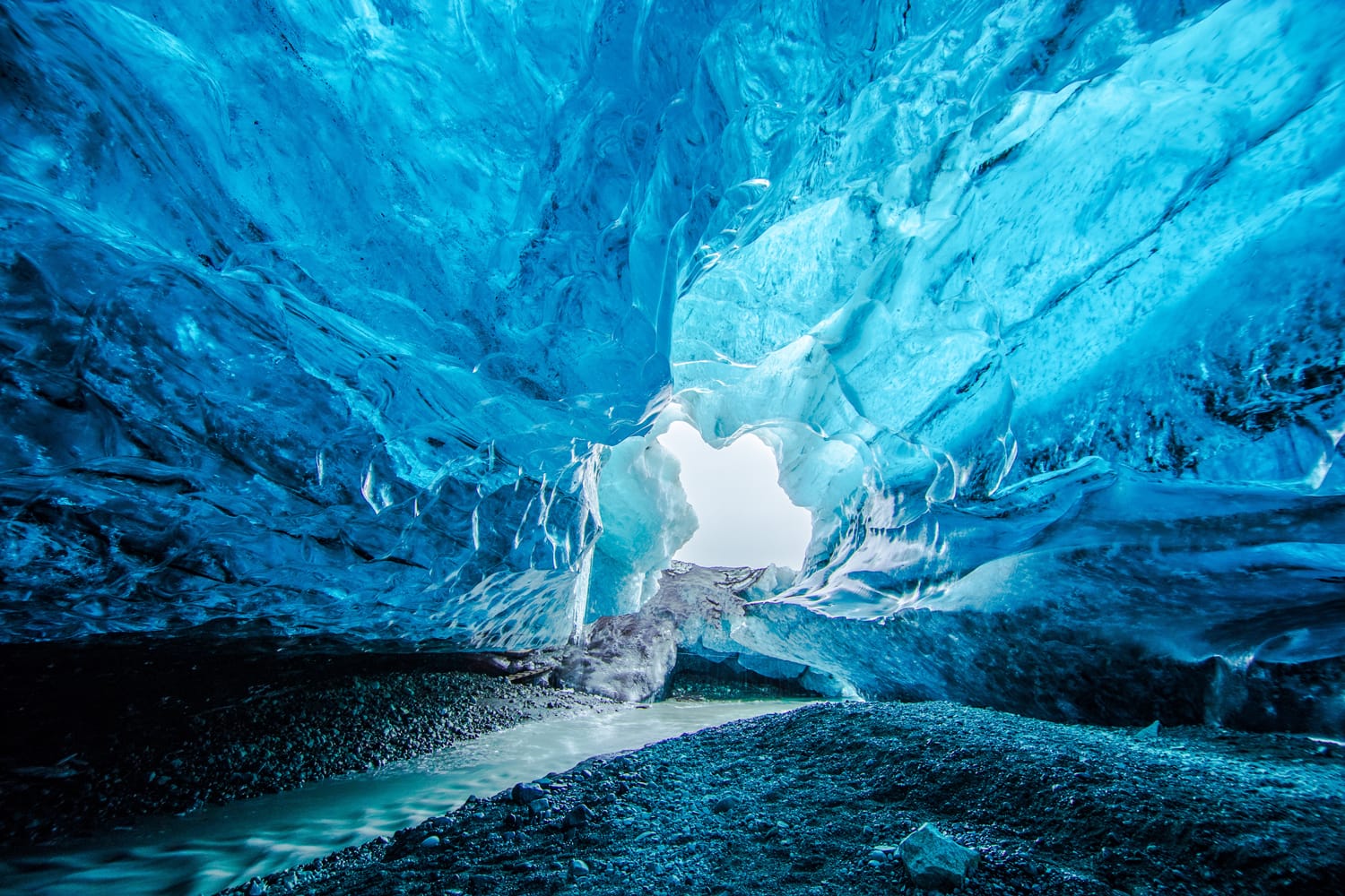 Vatnajökull Entrance Tunnel