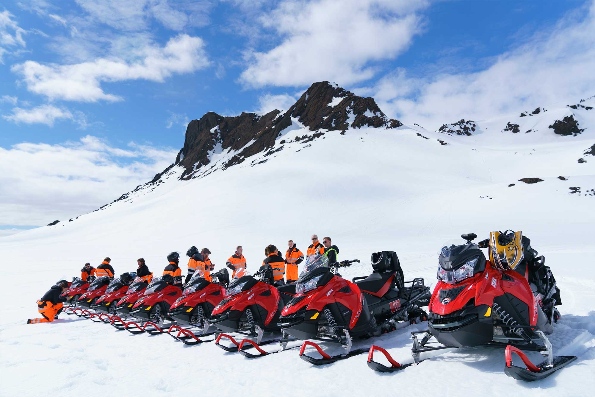 Snowmobile and Ice Cave Tour Iceland From Reykjavik