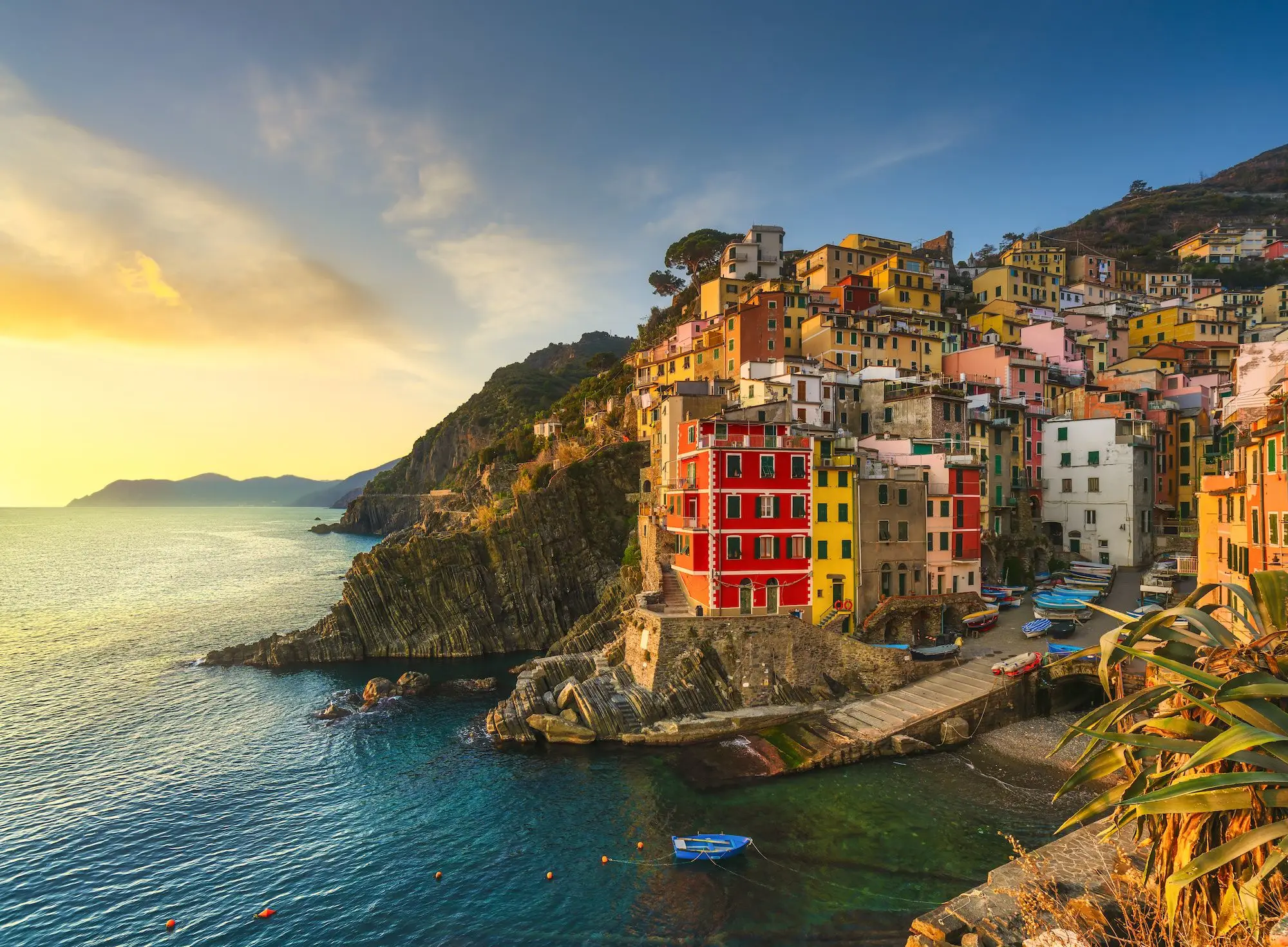 Riomaggiore Harbor Breakwater
