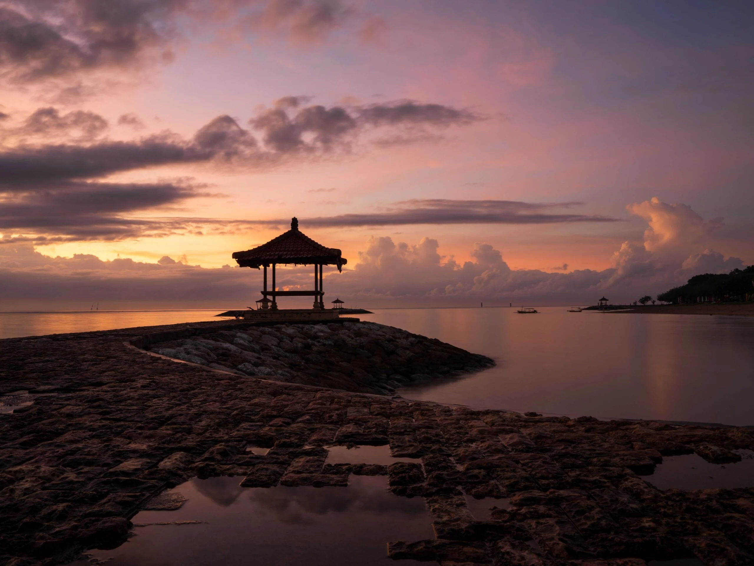 Sanur Beach Shoreline