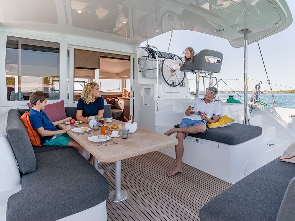 Observation Catamaran Deck