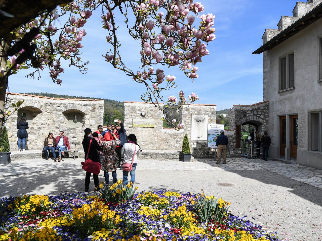 Schloss Laufen Courtyard