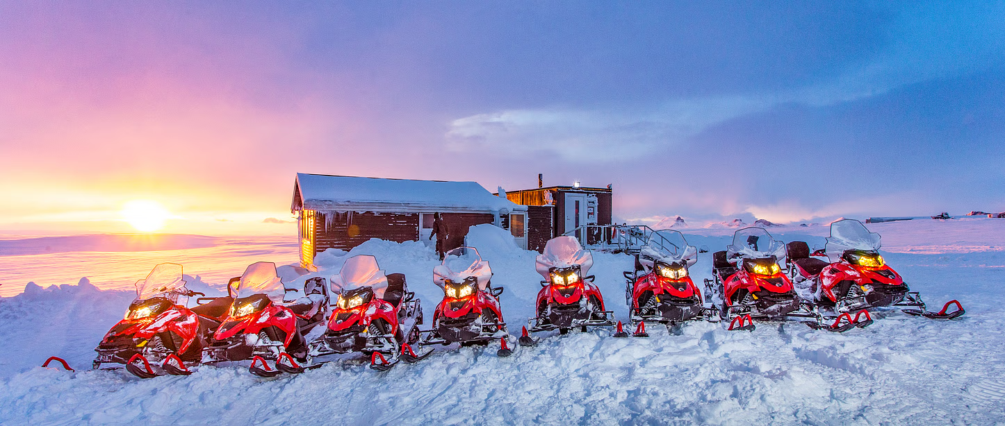 Snowmobile Base Camp Ridge