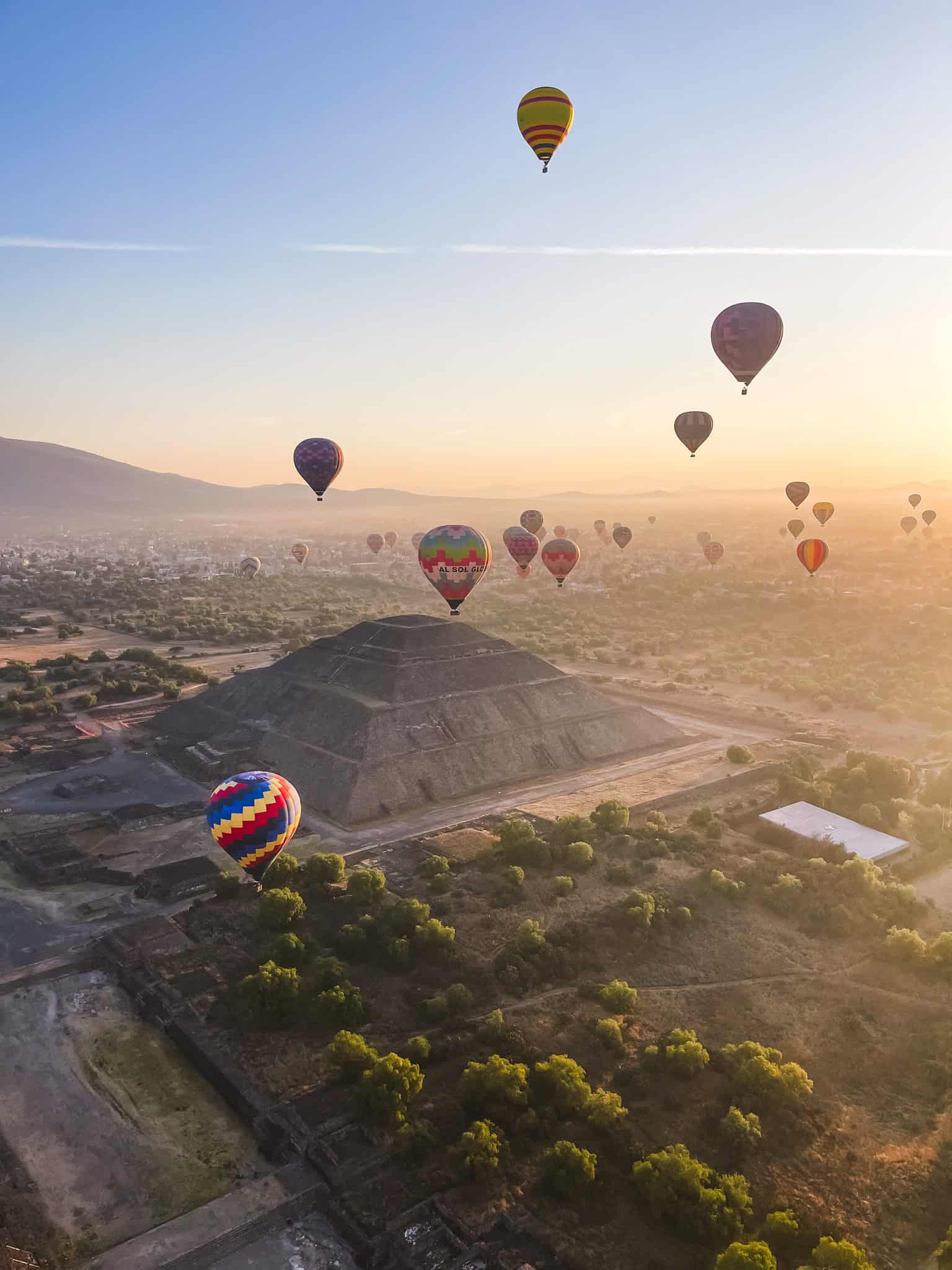 Private Hot Air Balloon Ride Mexico City