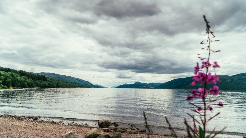 Loch Ness at Dores Beach