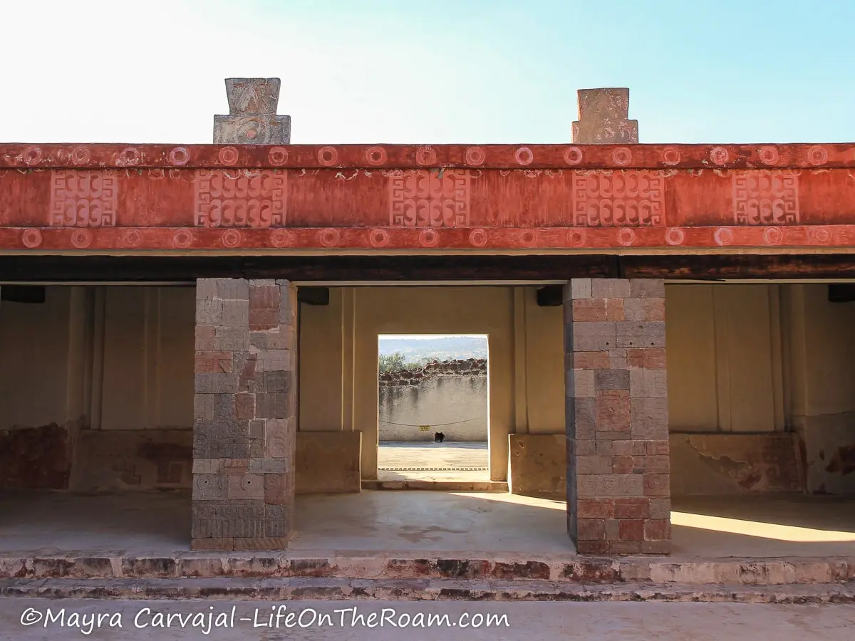 Palace of Quetzalpapálotl Courtyard