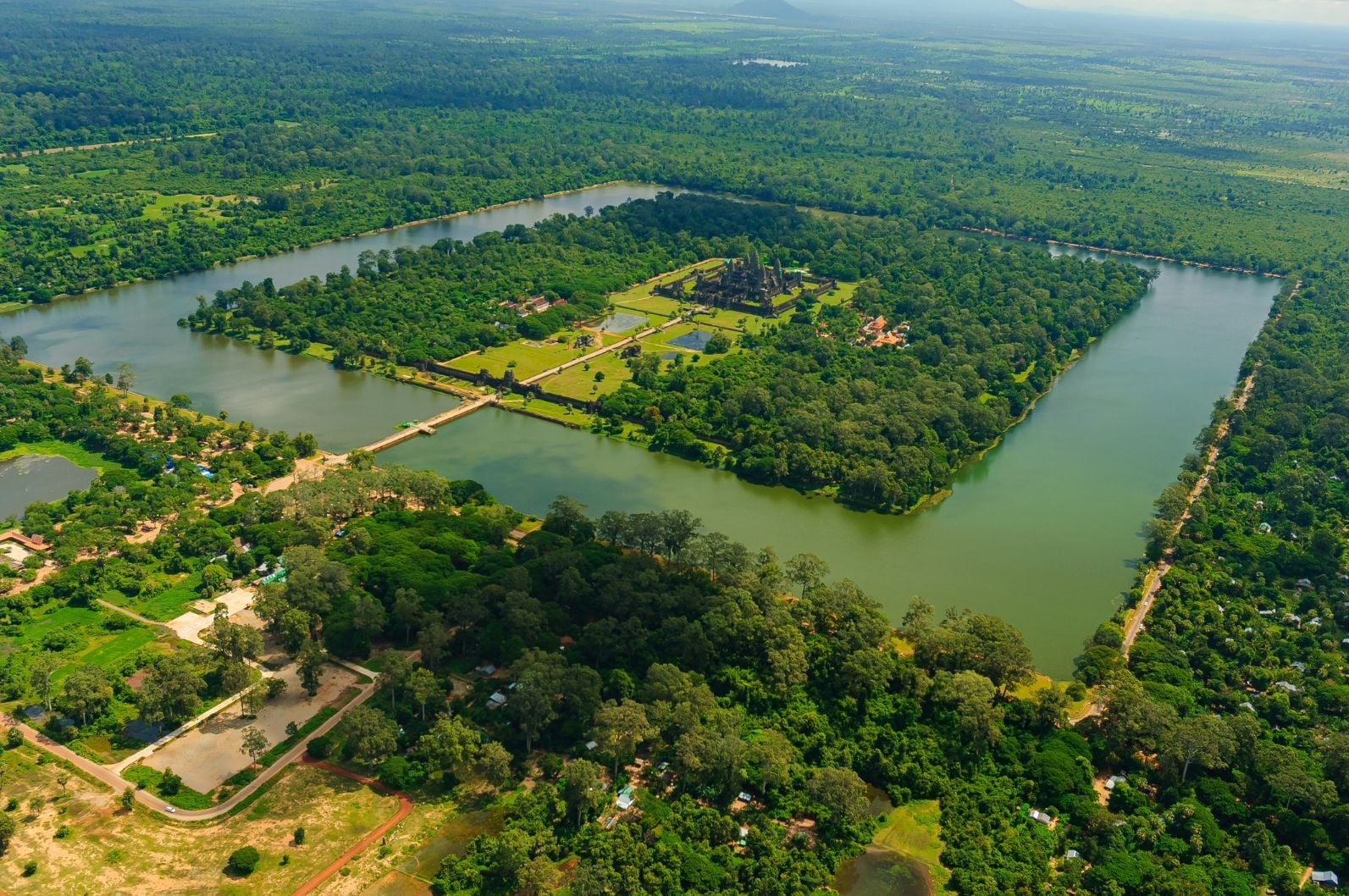 The Moat Perimeter View