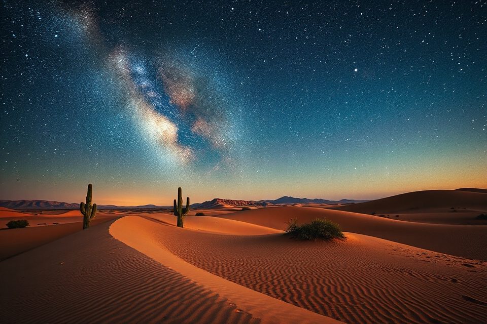Sahara Night Sky