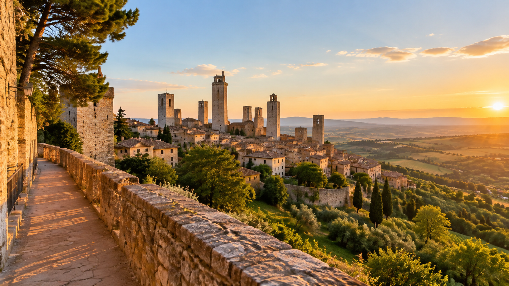 San Gimignano City Walls