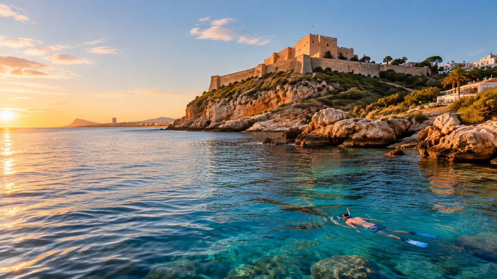 This area is popular for its natural beauty and quiet snorkeling spots.