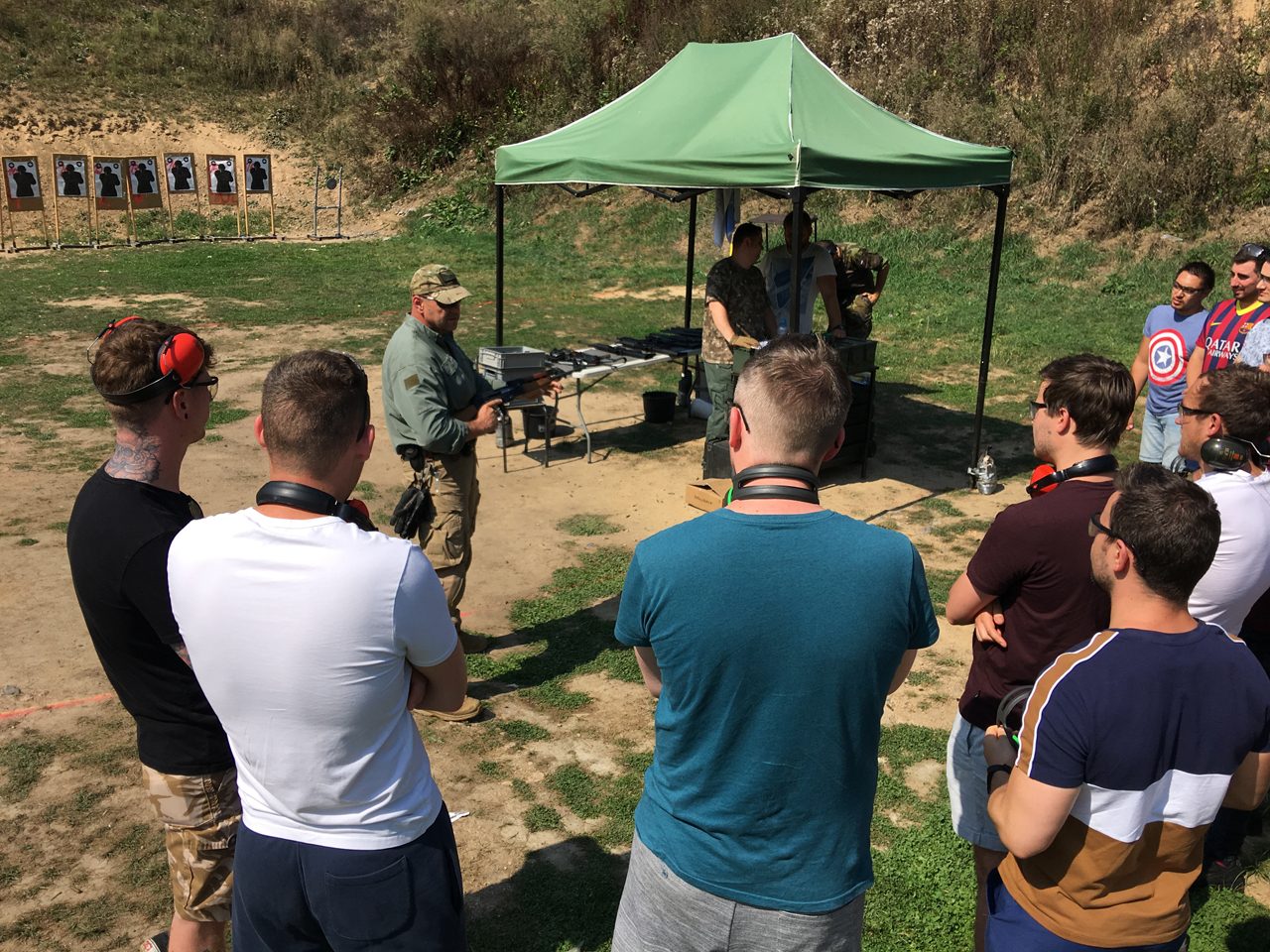 Prague Shooting Range Stag Do
