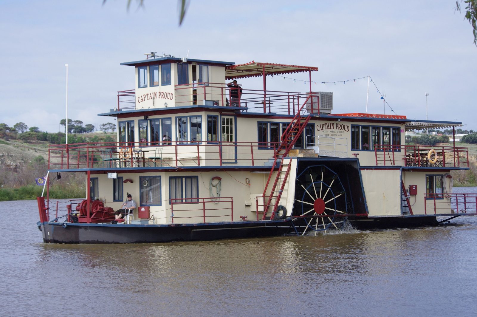 Captain Proud Paddle Boat