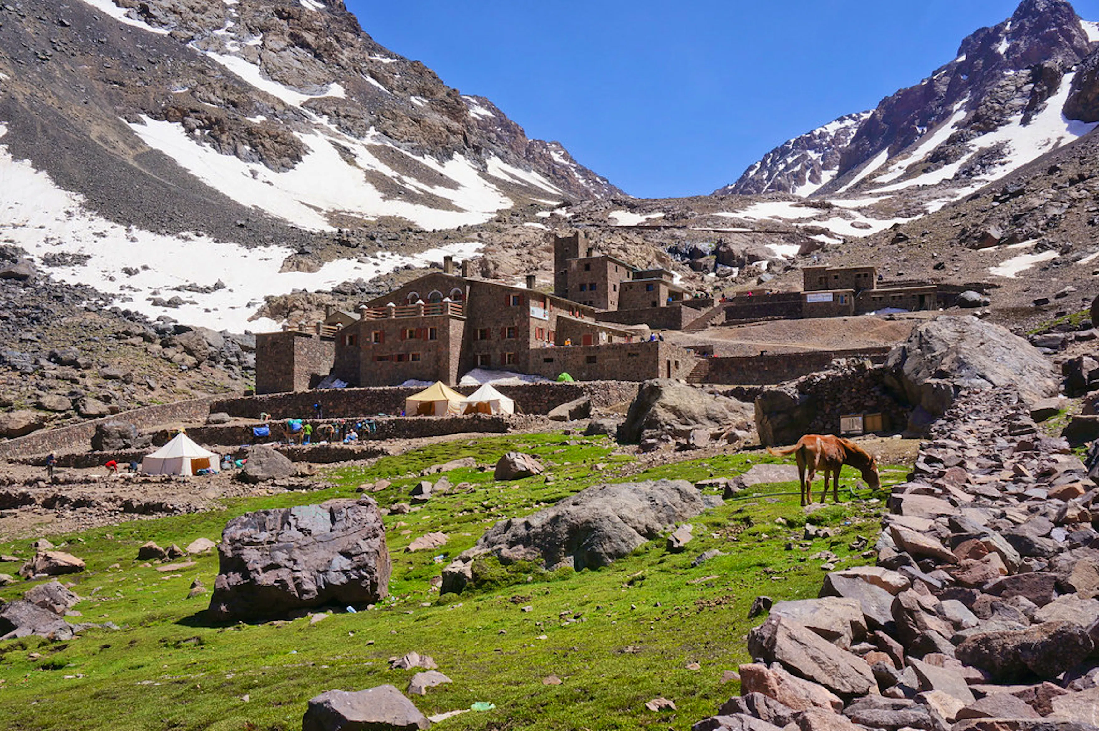 Refuge du Toubkal Terrace