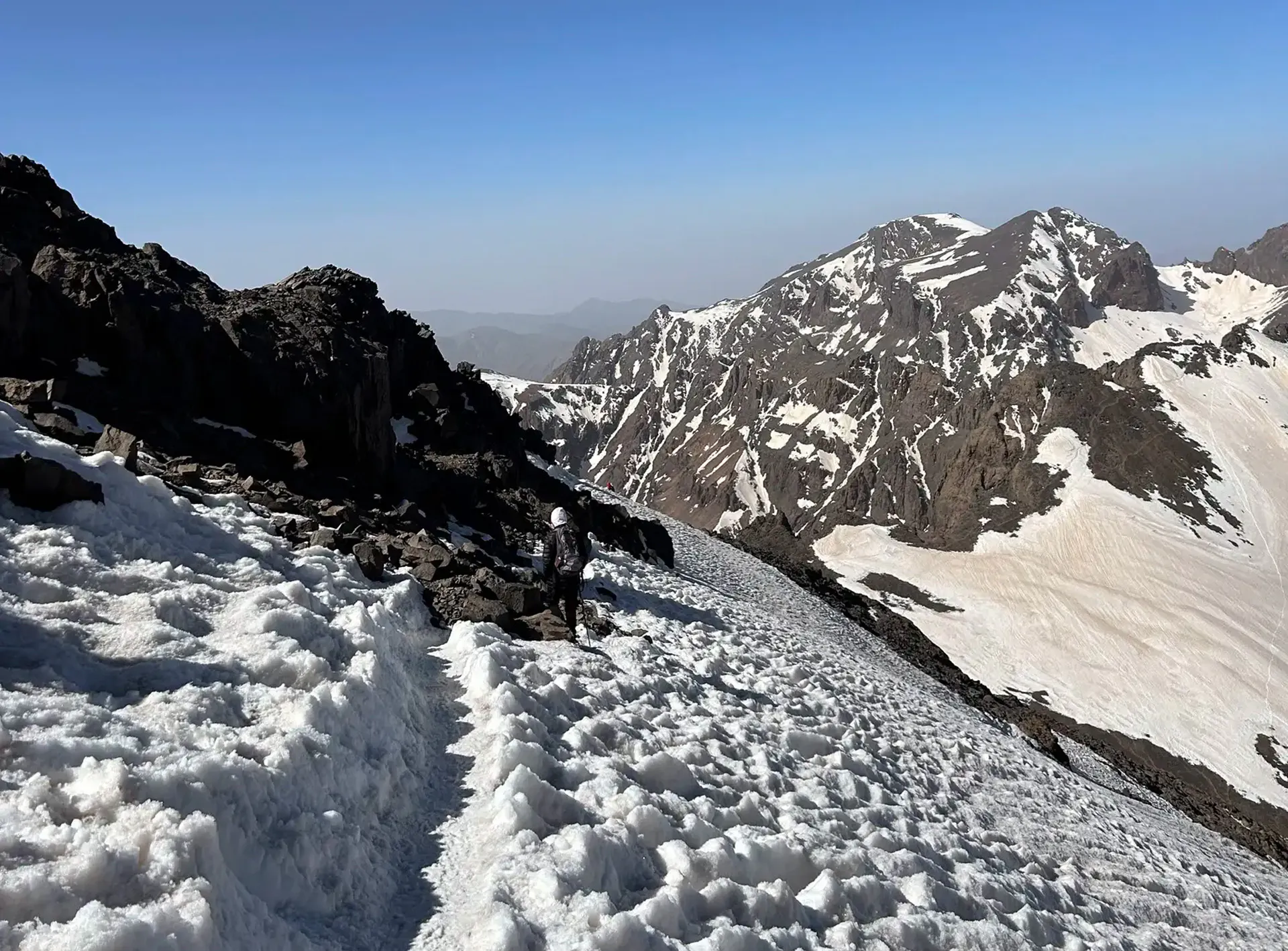 North Cwm Ridge (North Face Couloir view)