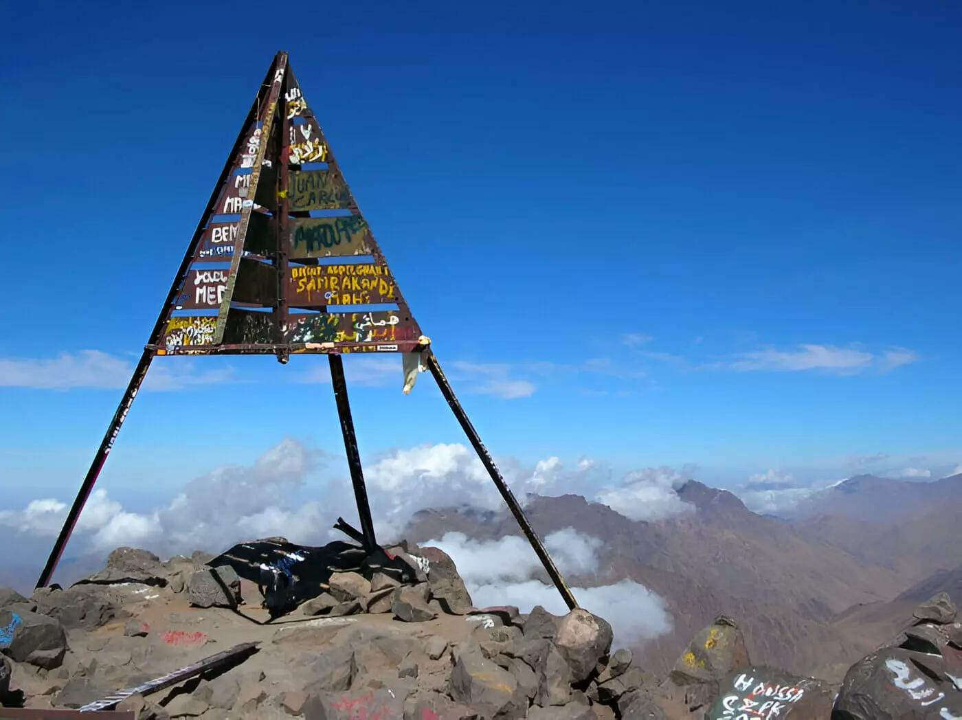 Toubkal Summit Cross