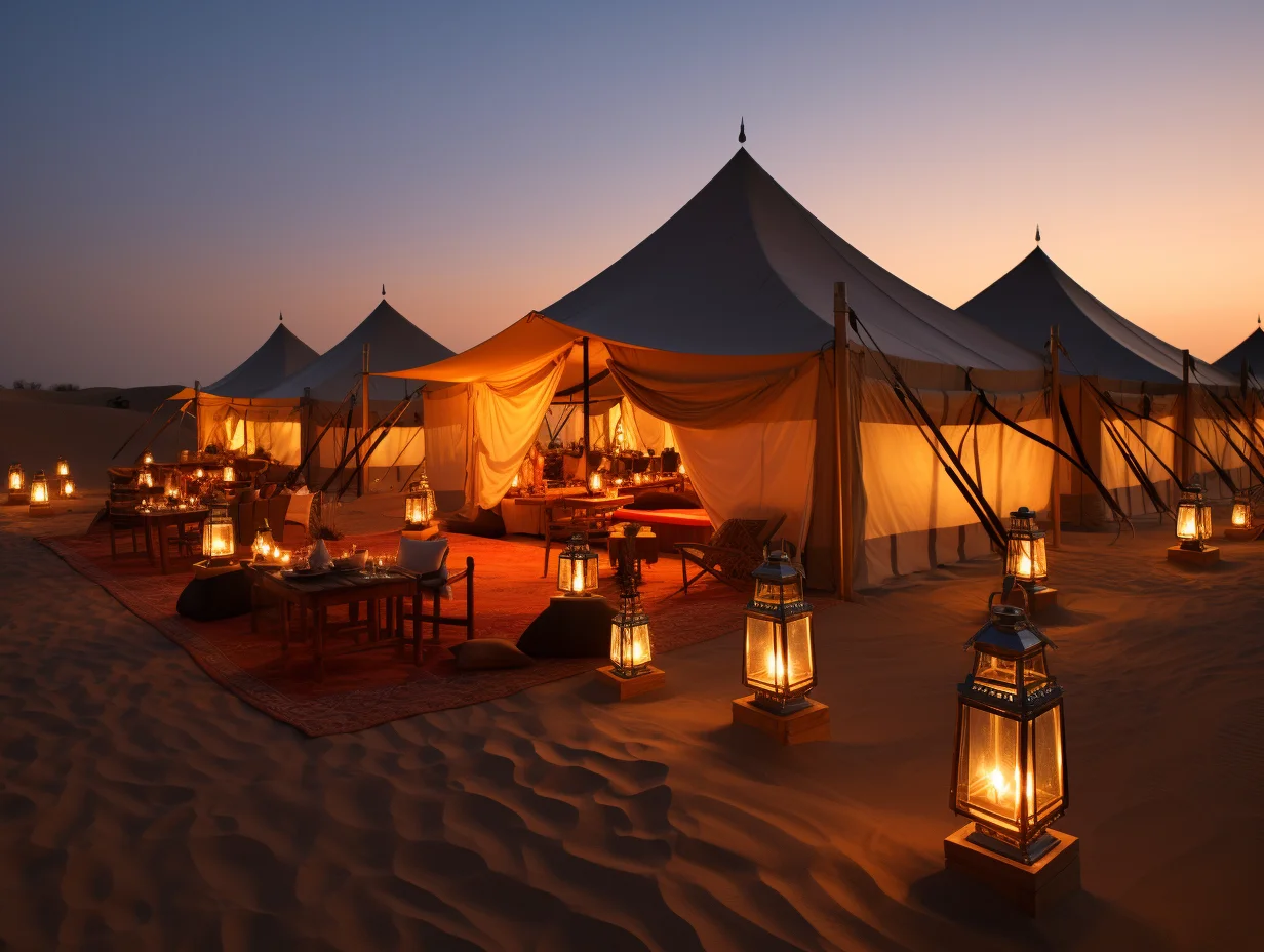 Bedouin Style Basecamp