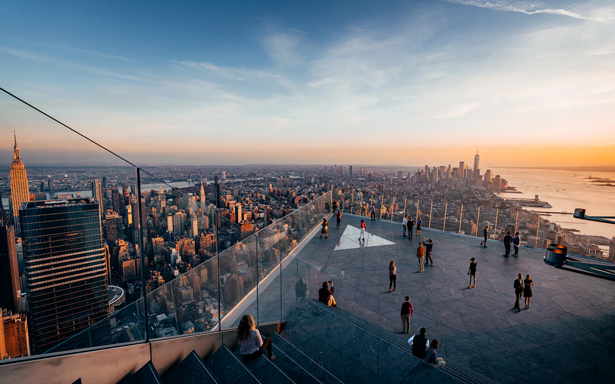 Upper Sun Deck Skyline Panorama
