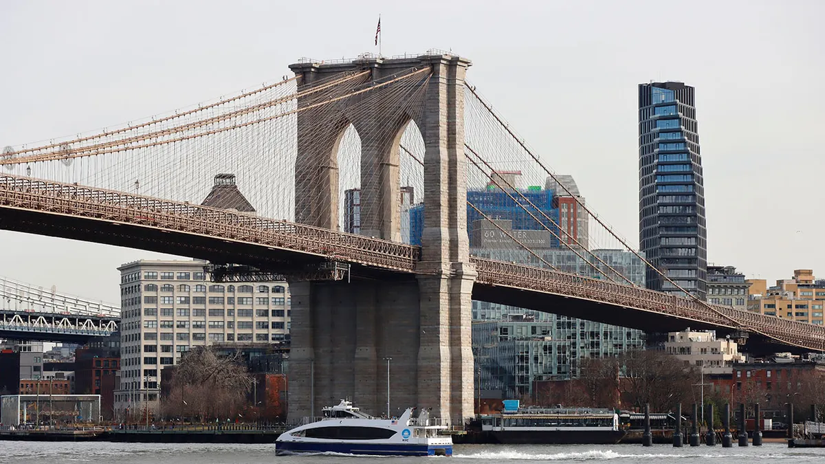 Brooklyn Bridge Underpass View