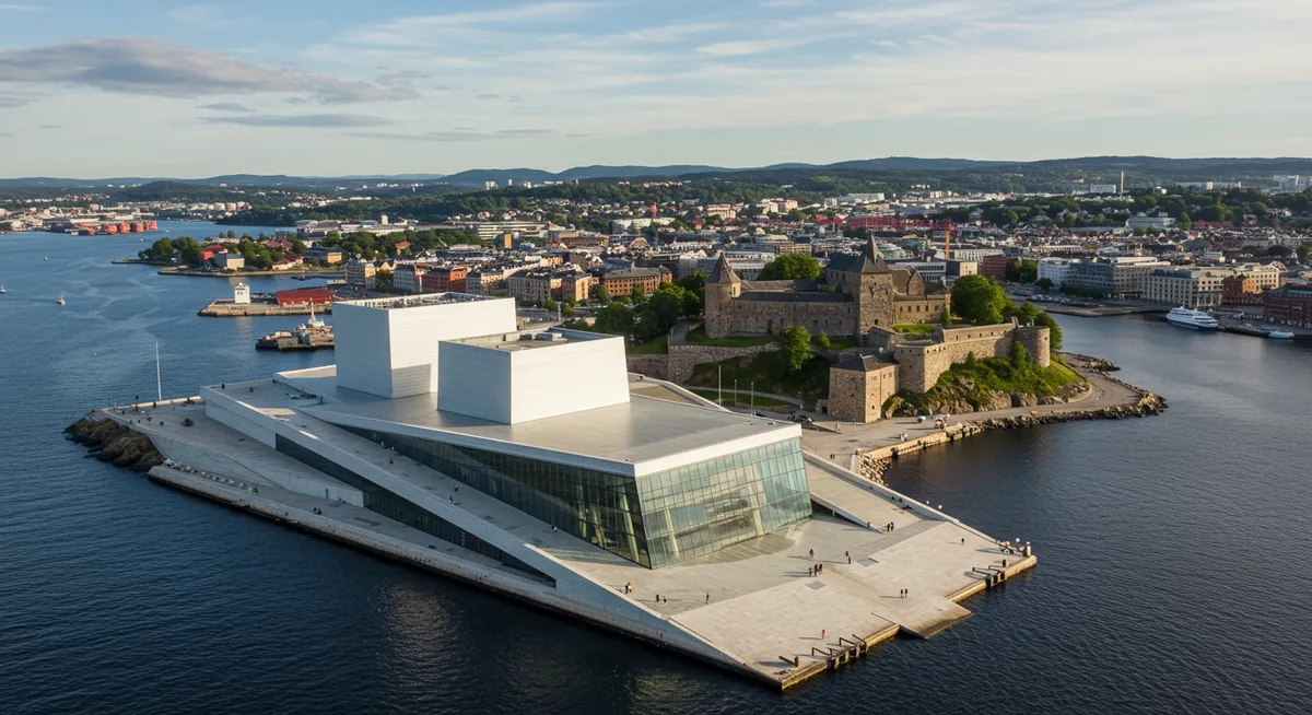Waterfront facade