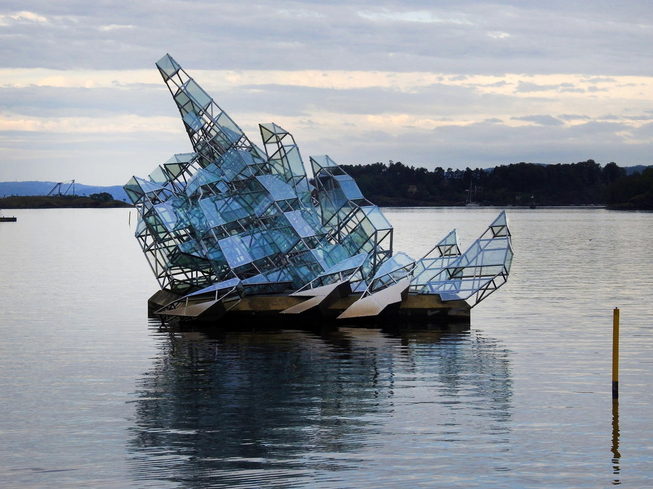 She Lies sculpture