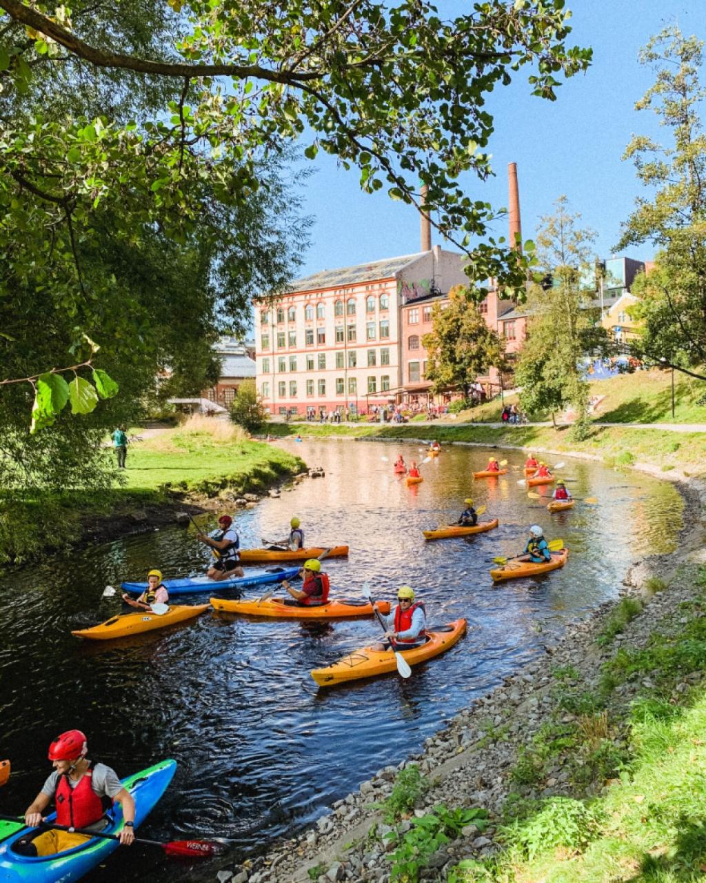 Akerselva river park