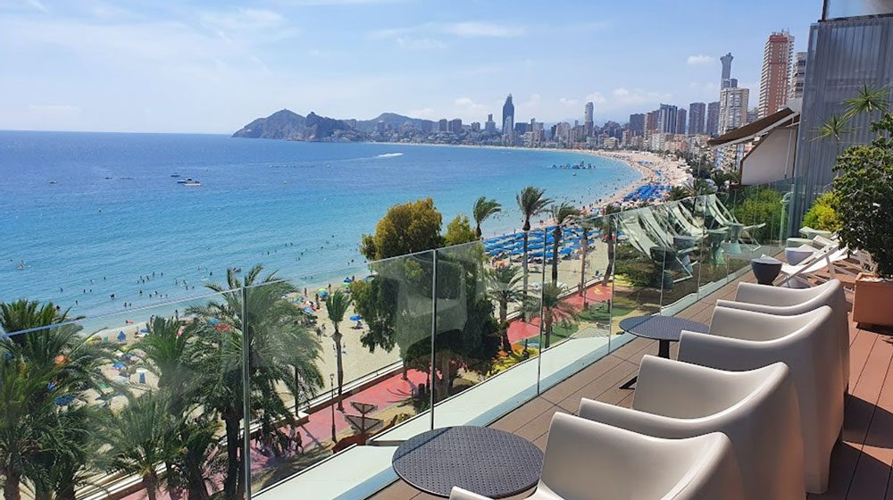 Benidorm Old Town district