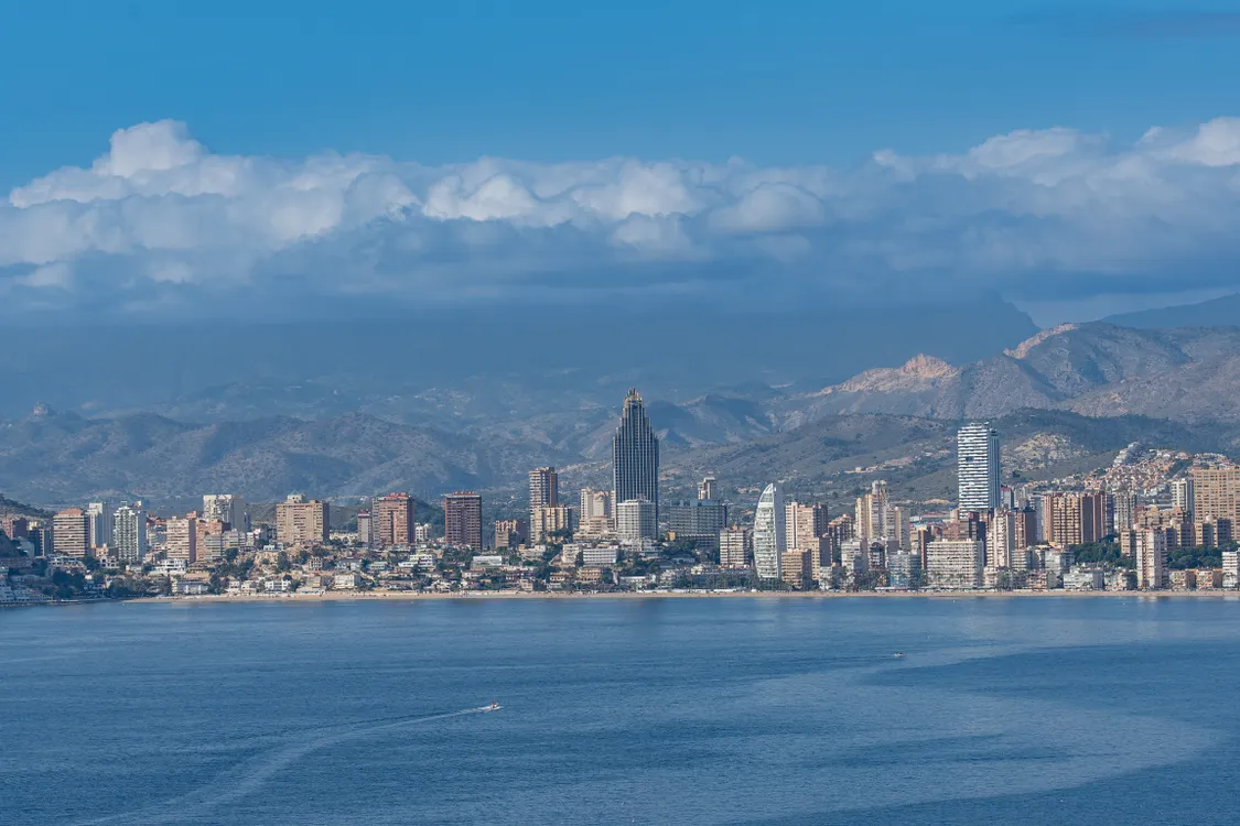 Mirador de Benidorm Skyline