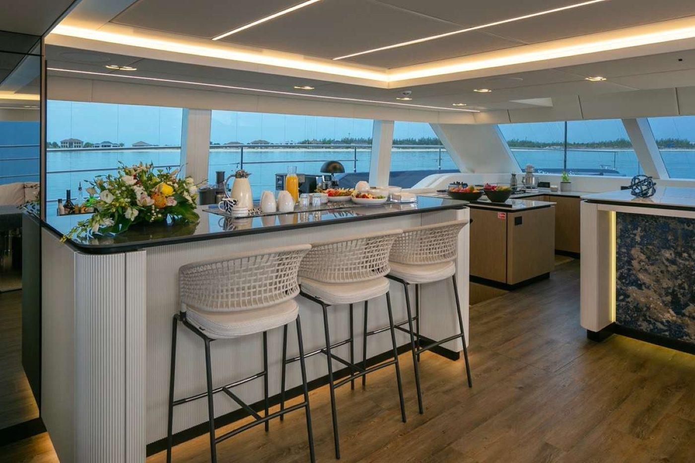 Onboard Bar Area