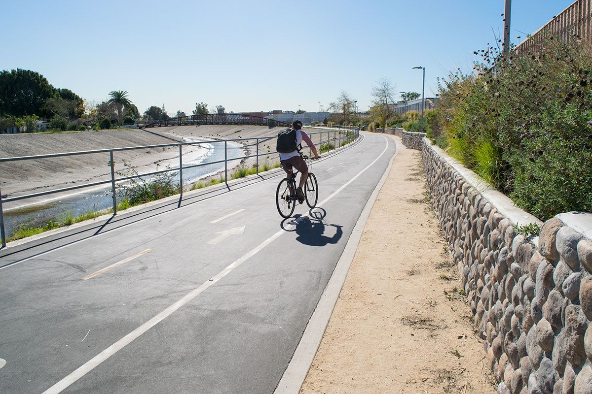 Ballona Creek Bike Path