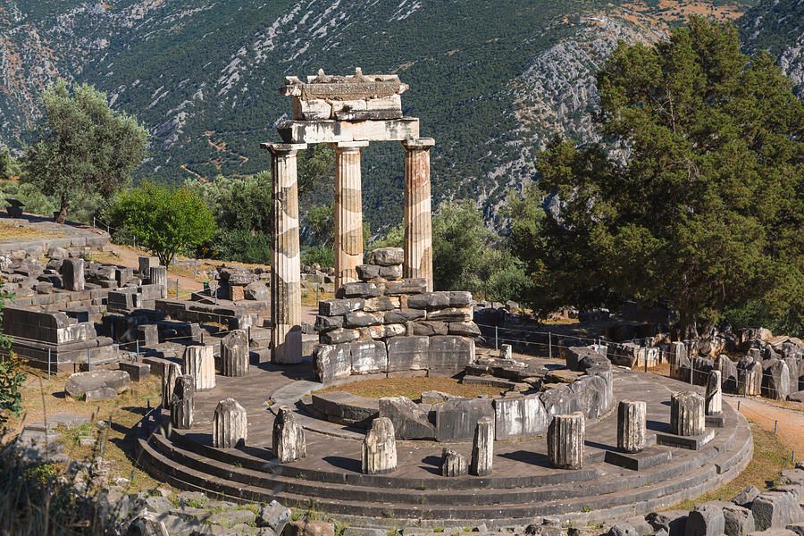 Tholos at the Sanctuary of Athena Pronaia