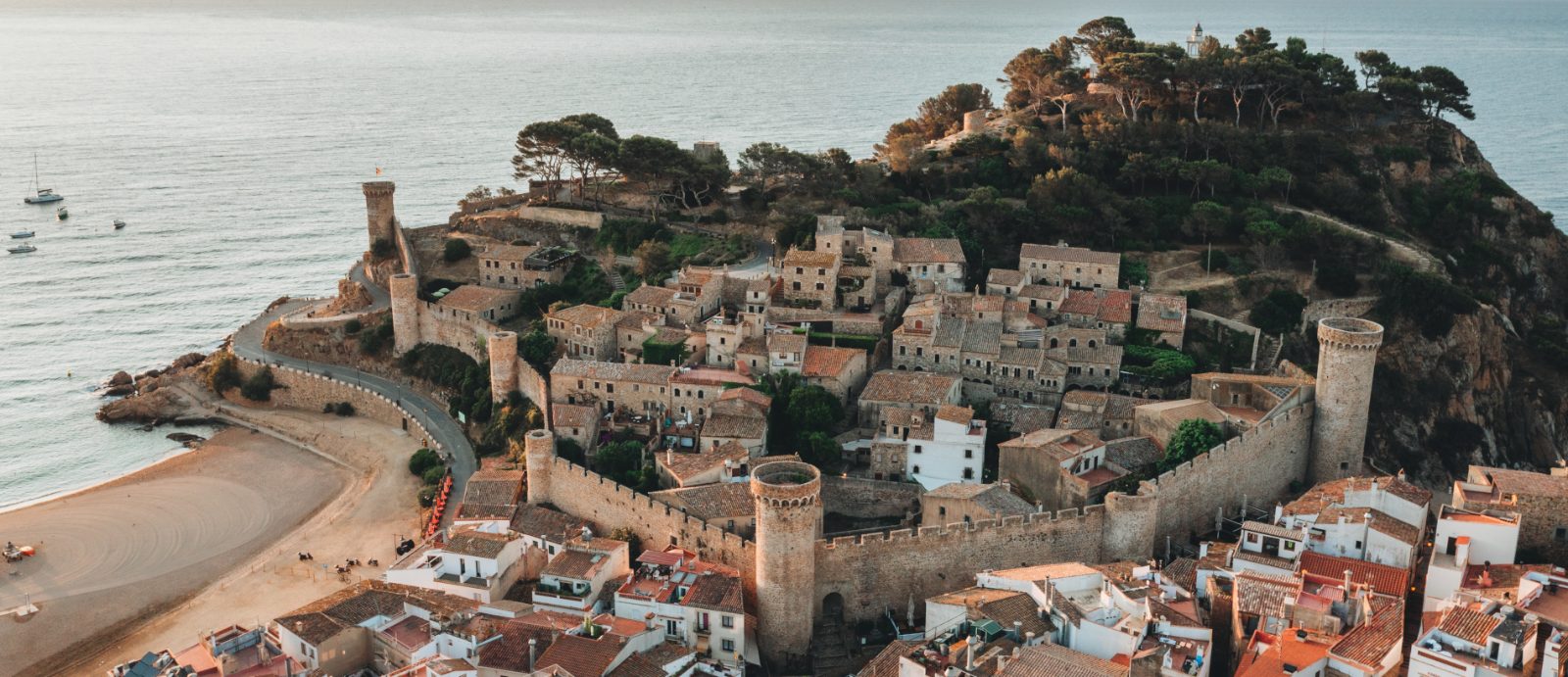 Tossa de Mar Coastal Approach