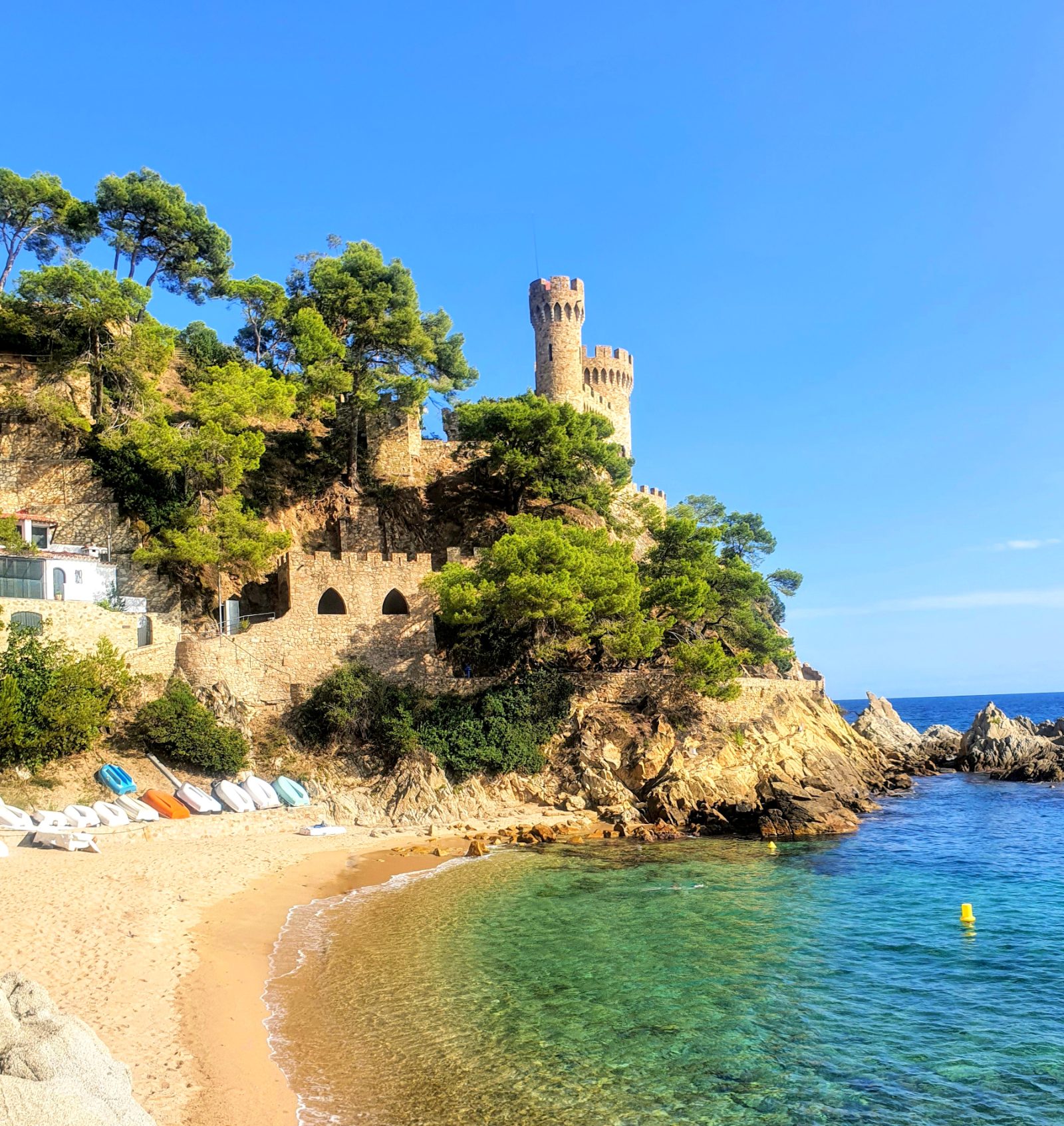 Sa Caleta Cove Approach