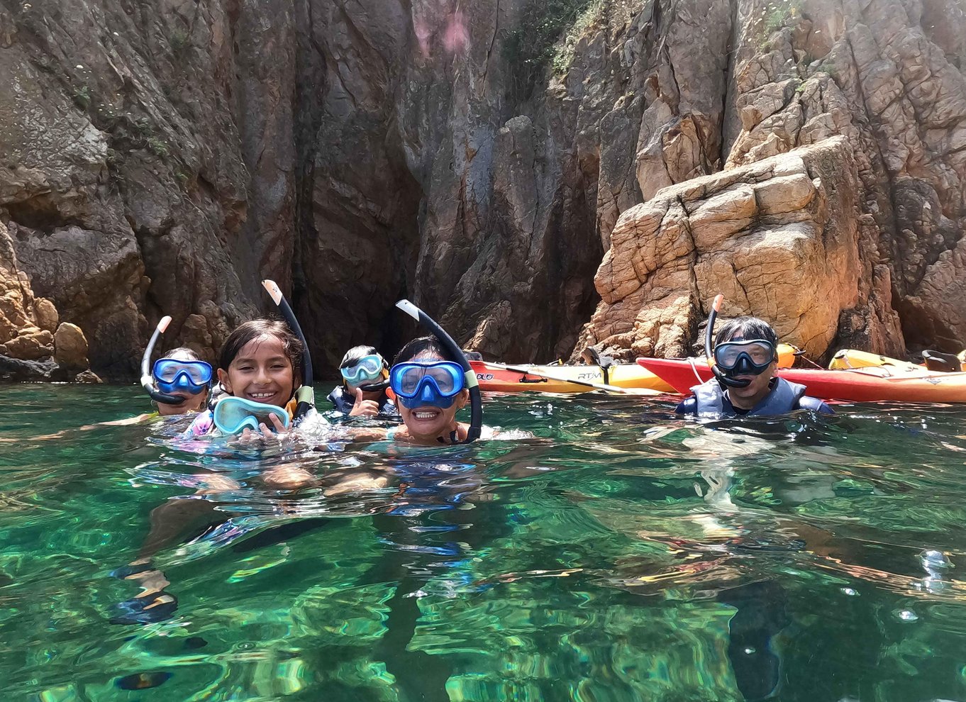 Swim or snorkel stop