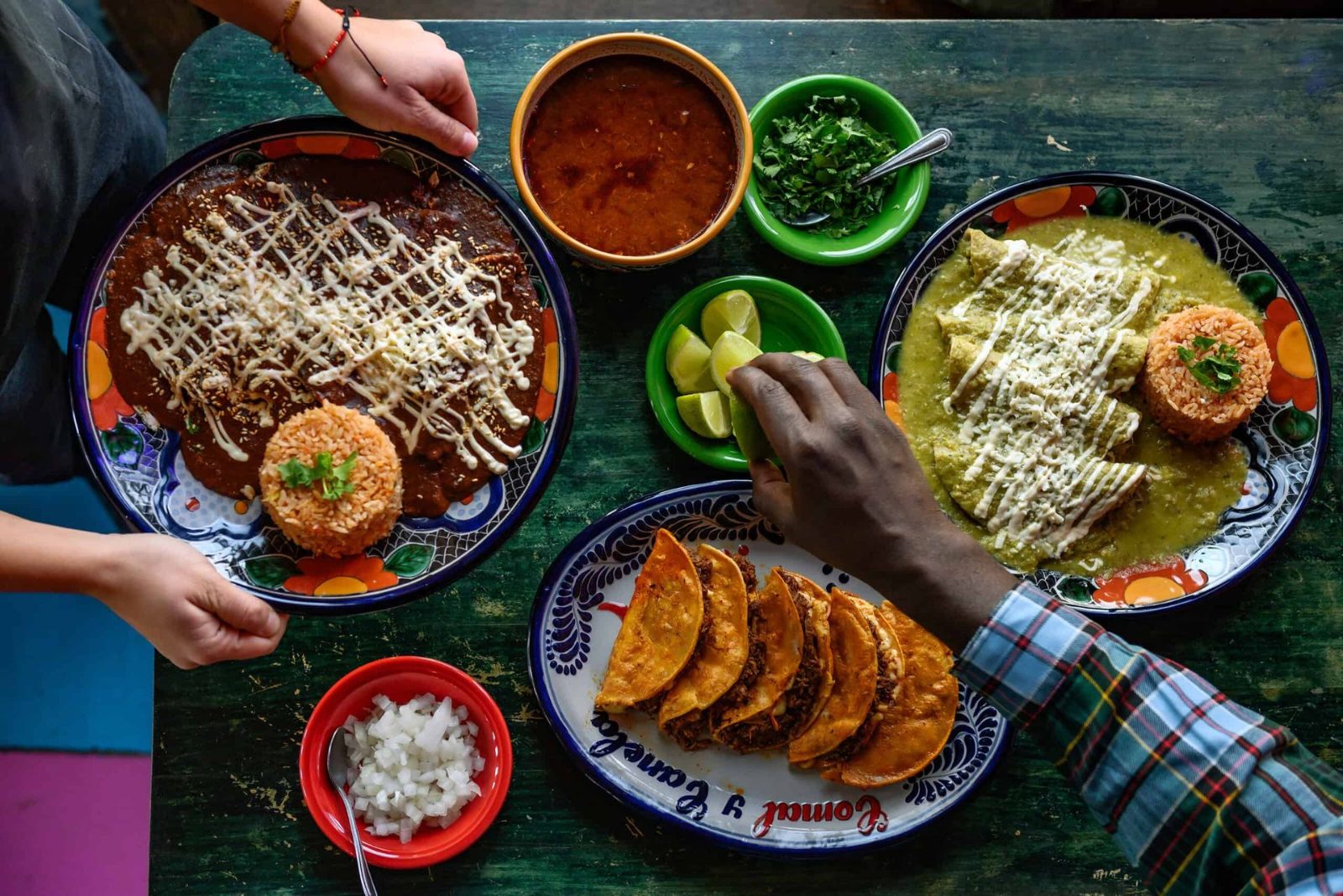 Tasting and meal