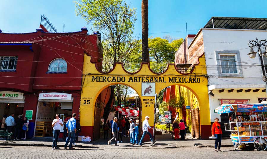 Local market entrance