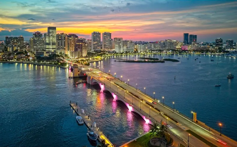 West Palm Beach Skyline