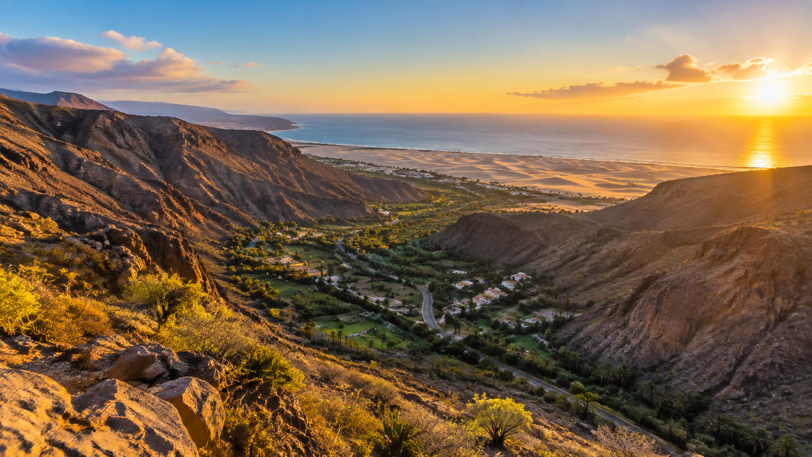 Panoramic outdoor photography