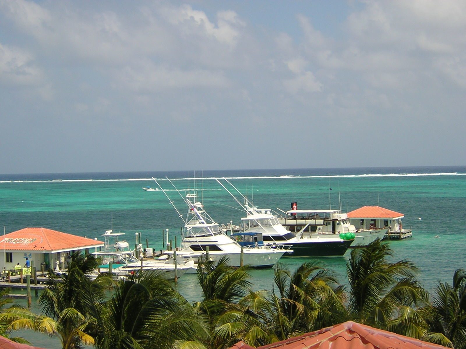Check-in at San Pedro dock
