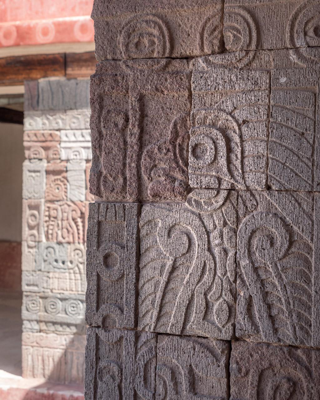 Quetzalpapalotl Palace Courtyard