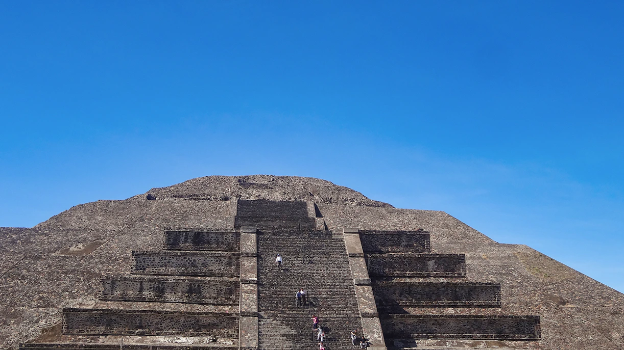 Pyramid of the Sun Staircase