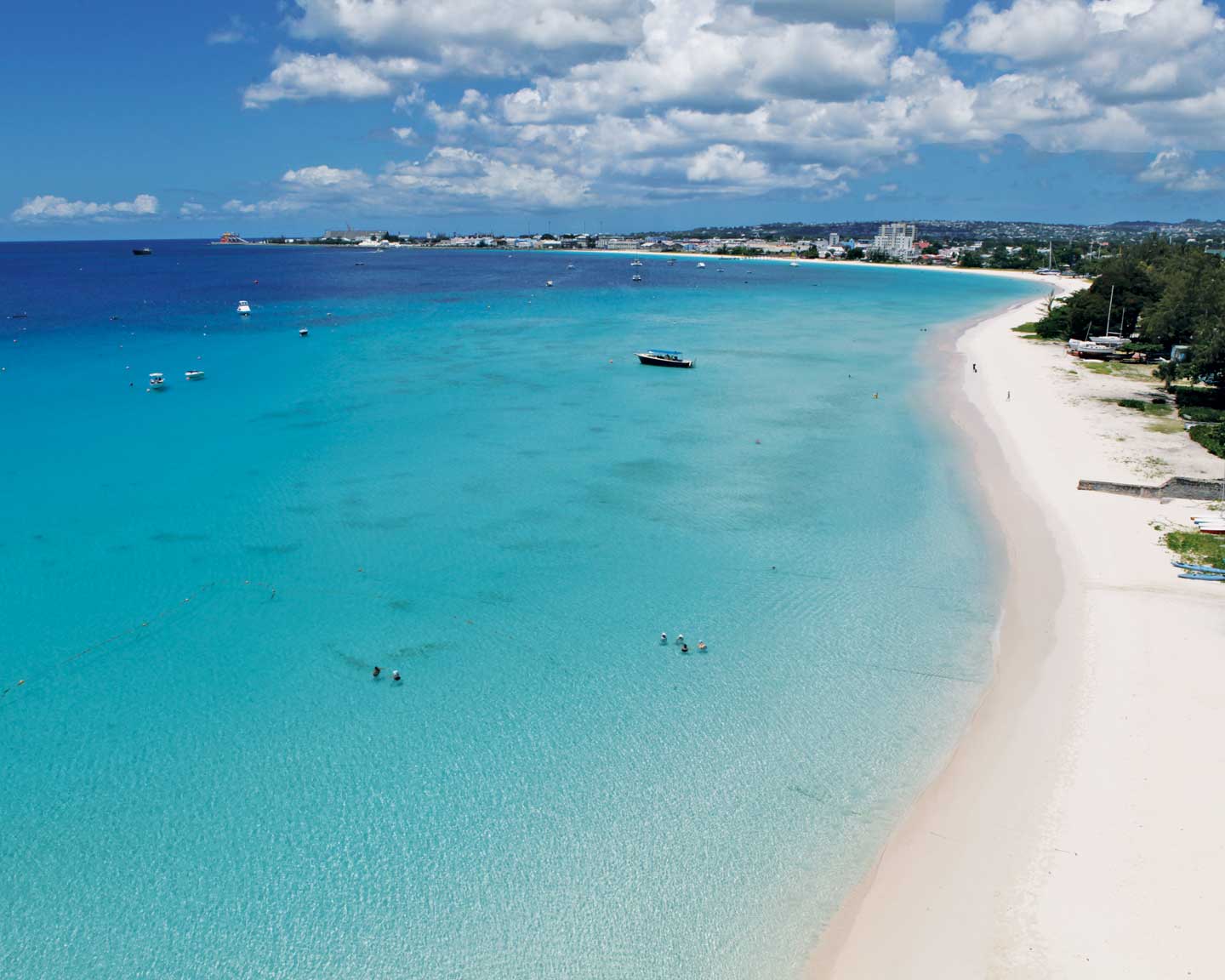 Arrive at Carlisle Bay