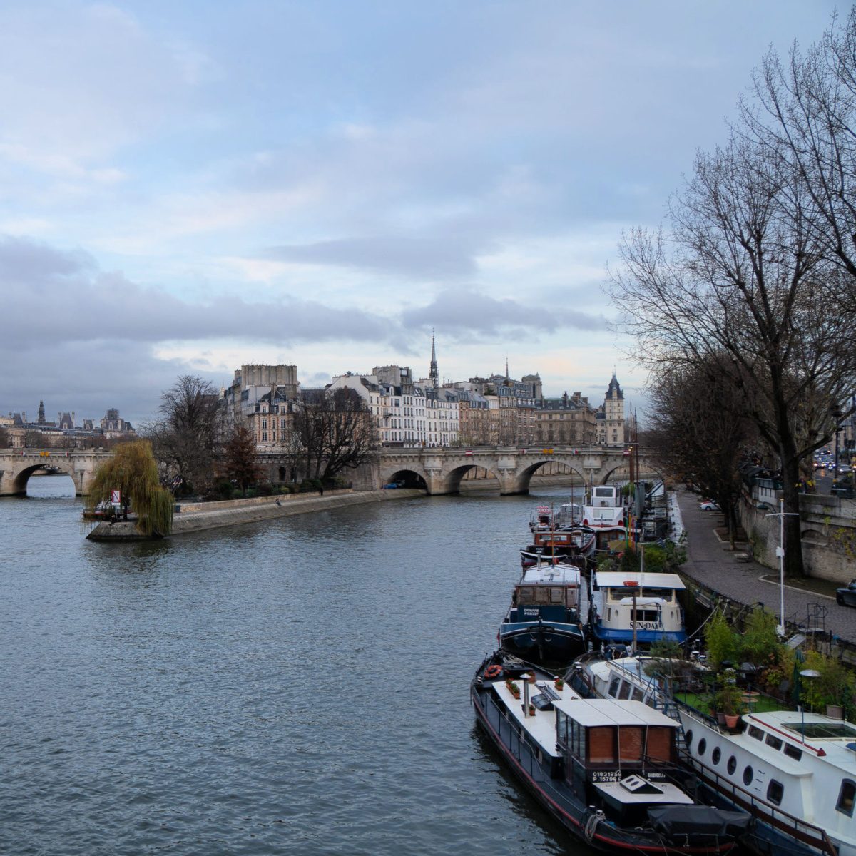 Ile de la Cite Riverbanks