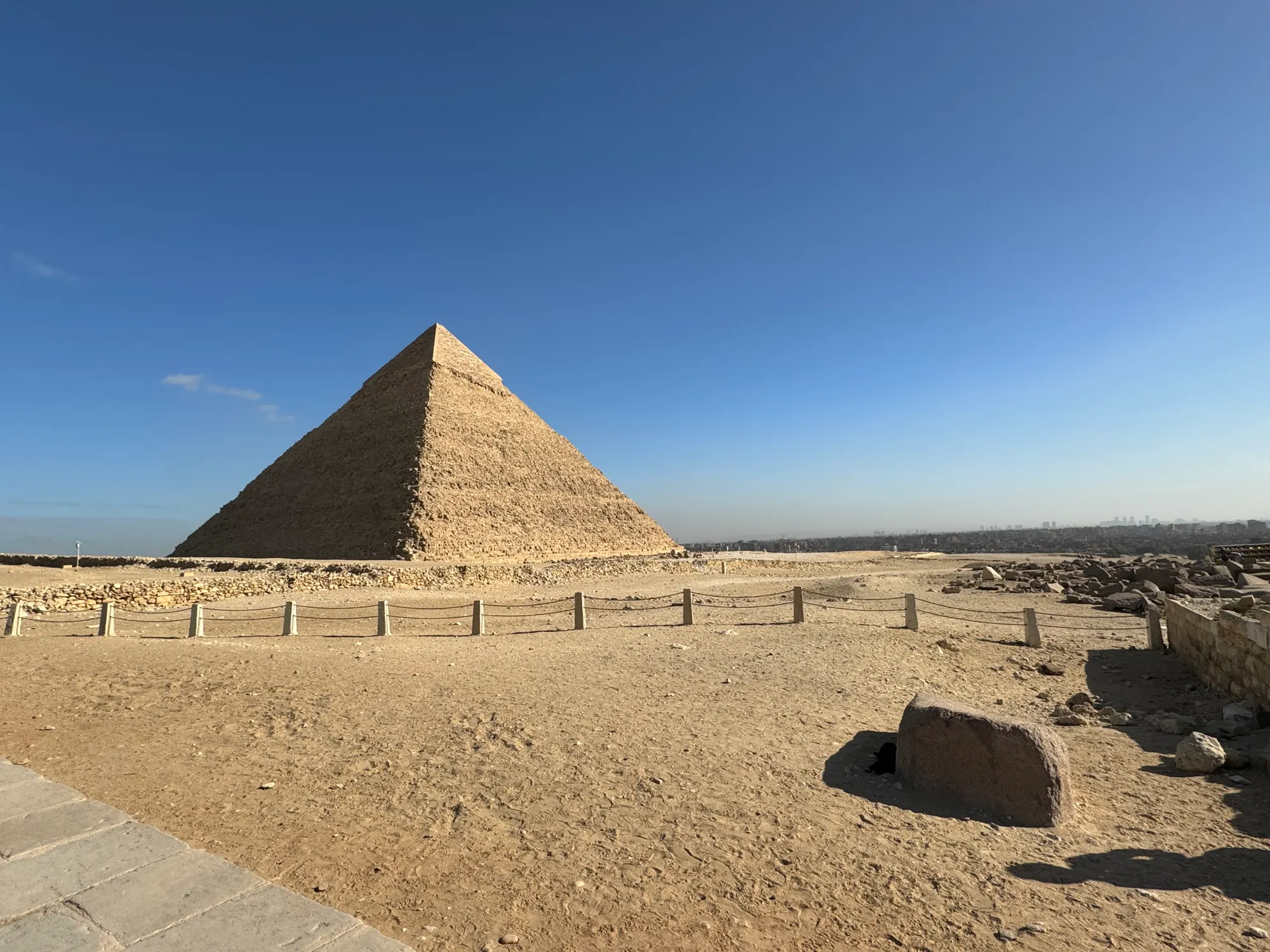 Khafre Pyramid Base